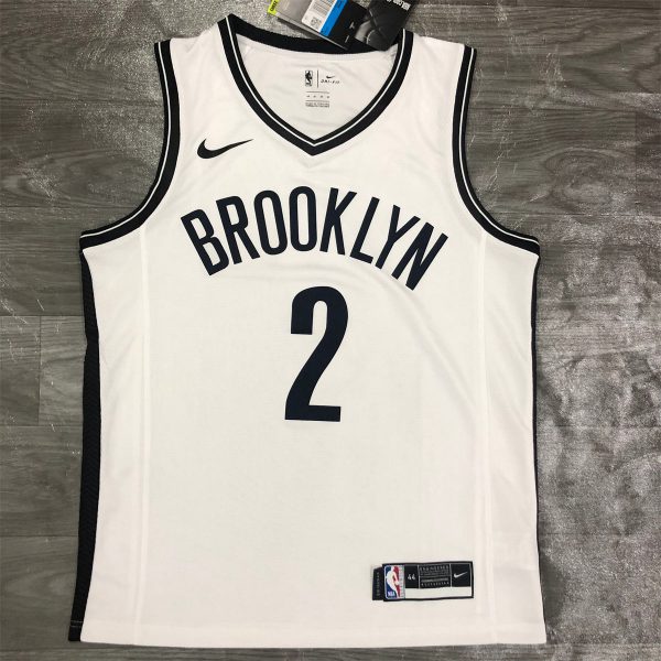 NBA Brooklyn Nets V-Neck White Jersey GRIFFIN#2 S-XXL