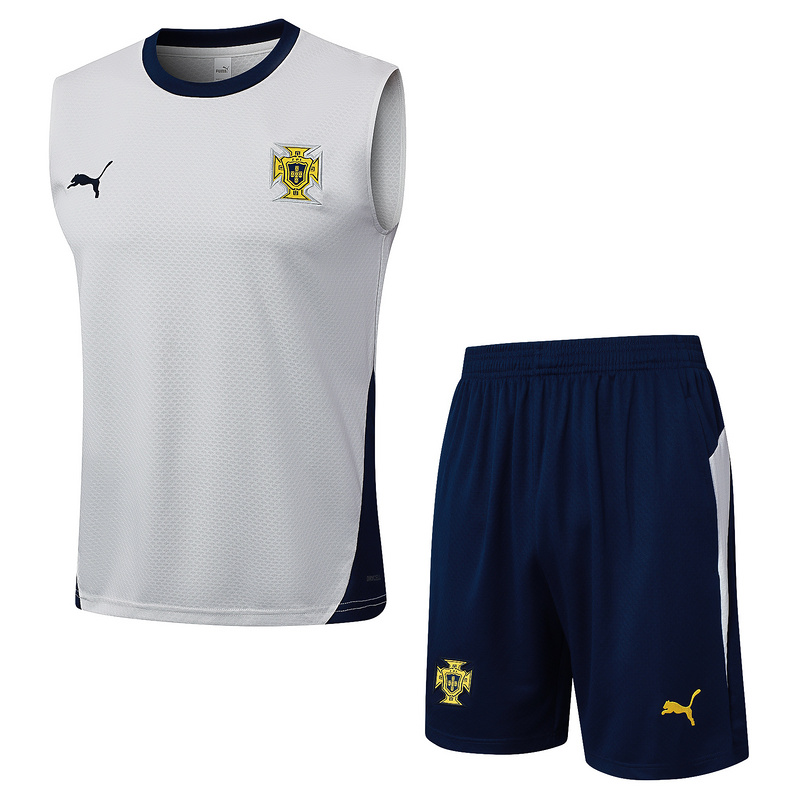 2025/26 Portugal Off white Training Set Shirt and Shorts