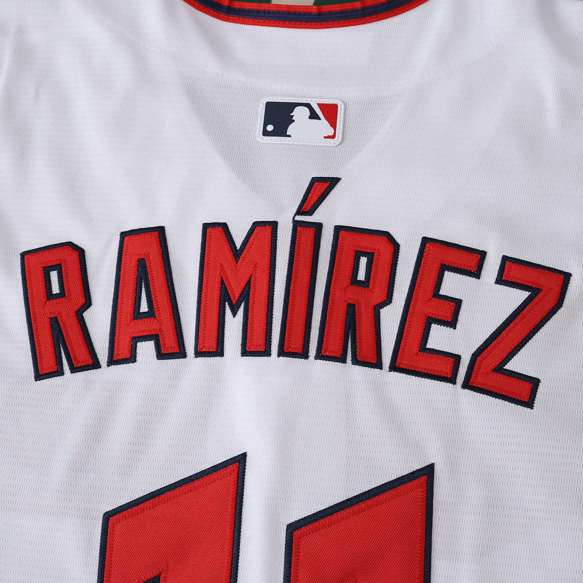 MLB 2025 Cleveland Guardians White Jersey RAMIREZ #11