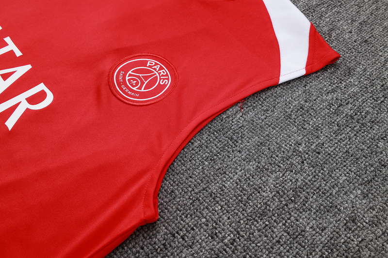 24/25 Paris Red Training Set Shirt and Shorts