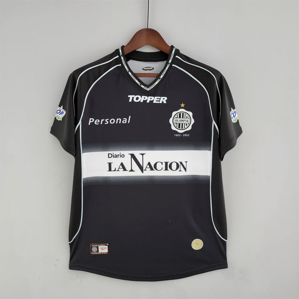 Retro Olympia 2002 Away jersey Fan Version