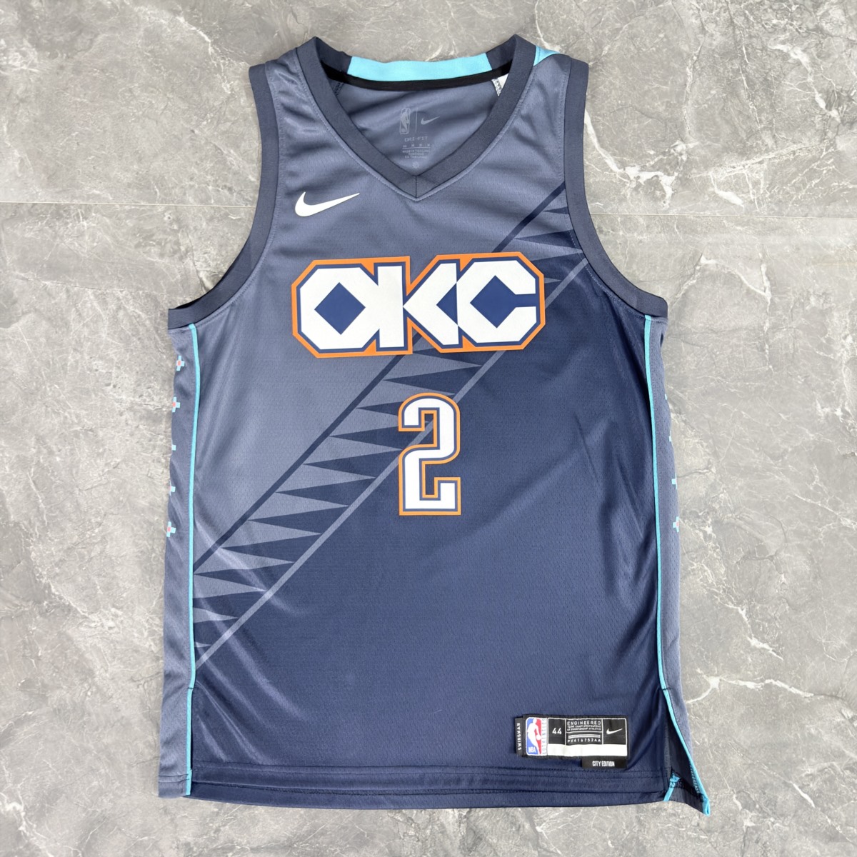 NBA Oklahoma City Thunder 2026 City Edition Jersey GILGEOUS-ALEXANDER#2