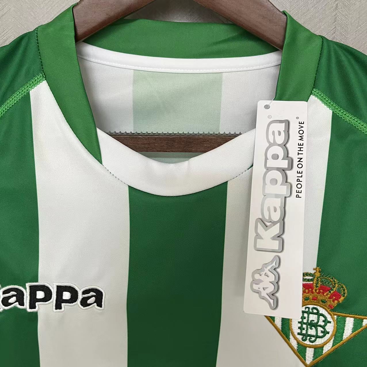 Retro Real Betis 01/02 Home jersey Fan Version