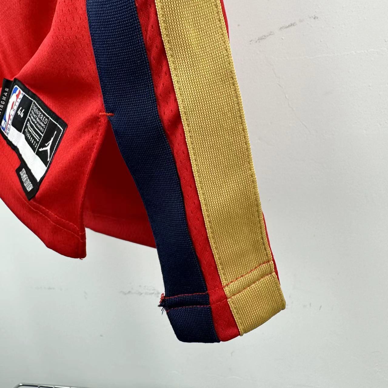 NBA New Orleans Pelicans Round Neck Red jersey POOLE#3#1 S-XXL