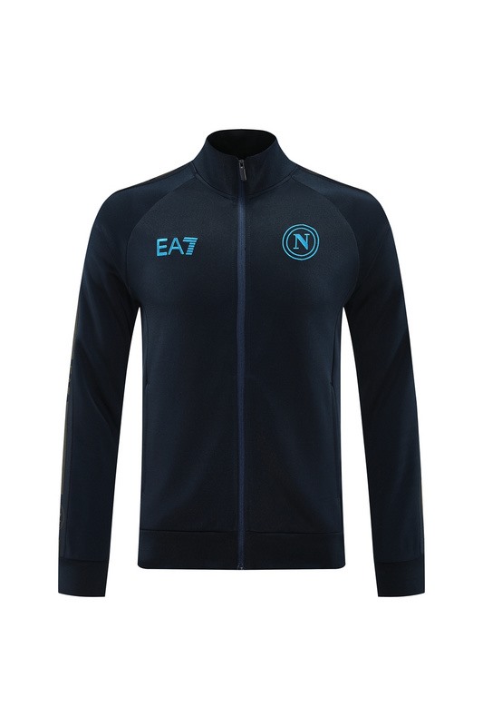 2024 Napoli Royal Blue Jacket Training Suit Set Football Team Shirt Sports Fashion