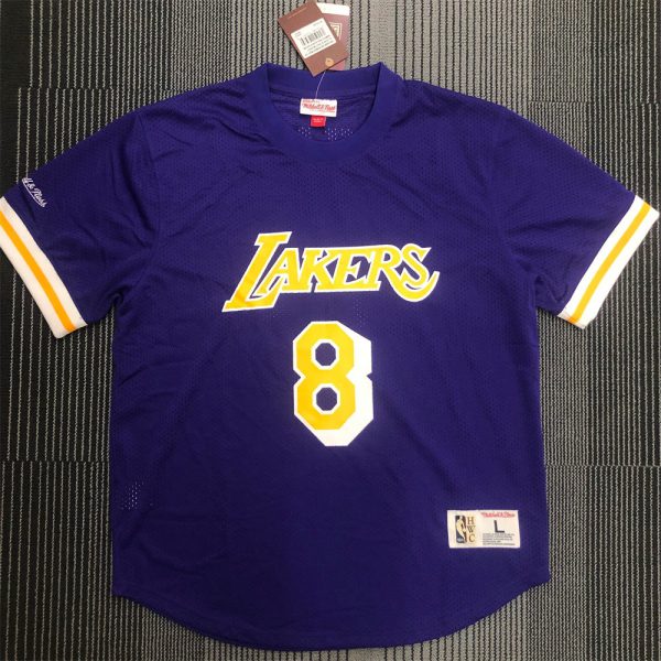 NBA Los Angeles Lakers Mitchellness Jersey Purple BRYANT#8 S-XXL
