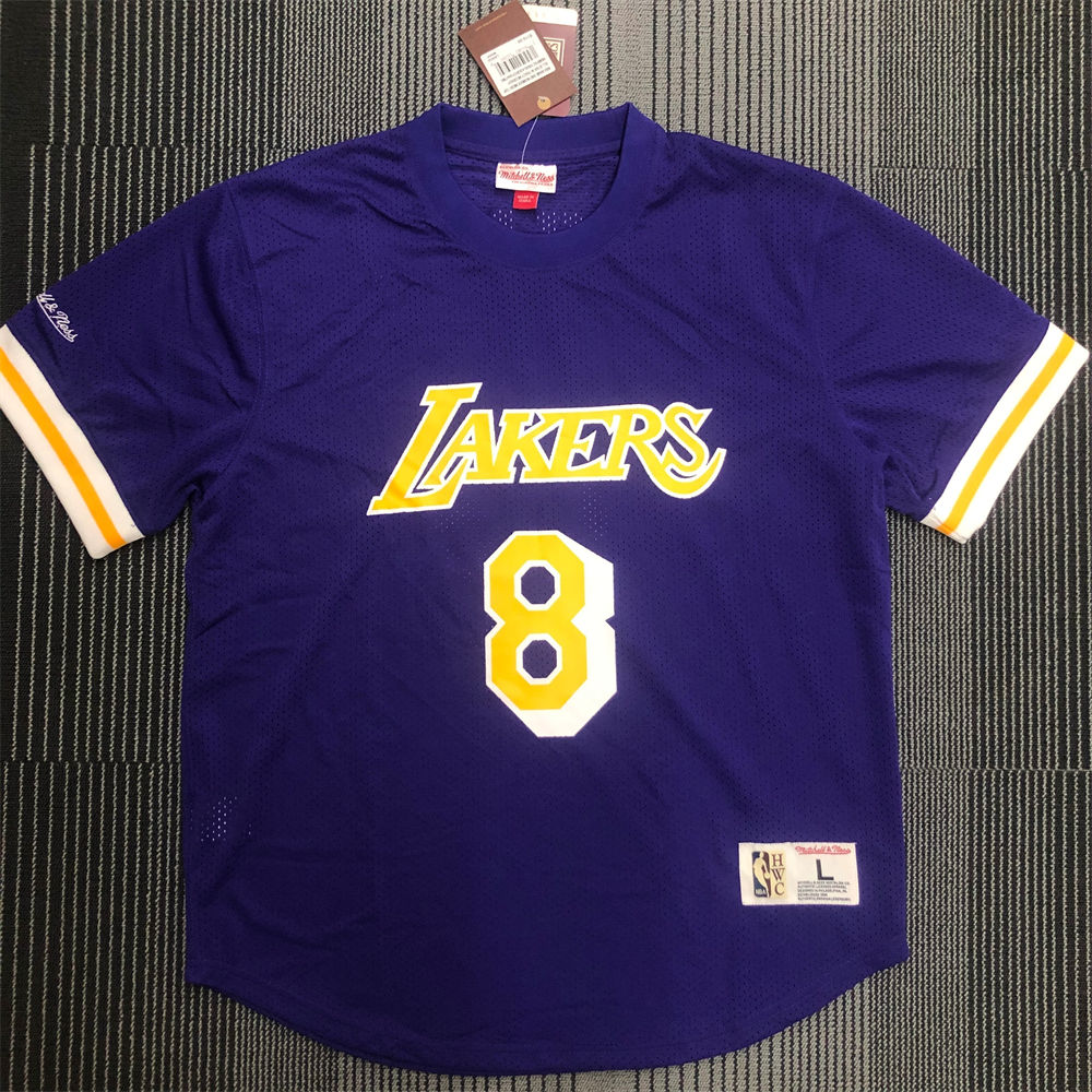 NBA Los Angeles Lakers Mitchellness Jersey Purple BRYANT#8 S-XXL