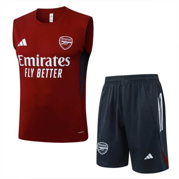 2026 Arsenal Maroon Training Set Shirt and Shorts