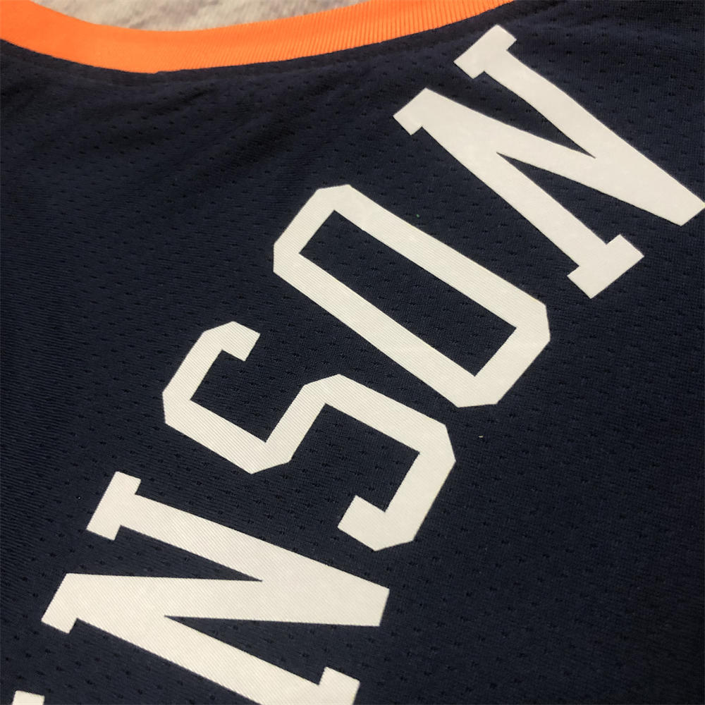NBA New York Knicks V-Neck JORDAN Edition Black jersey BRUNSON#11 S-XXL