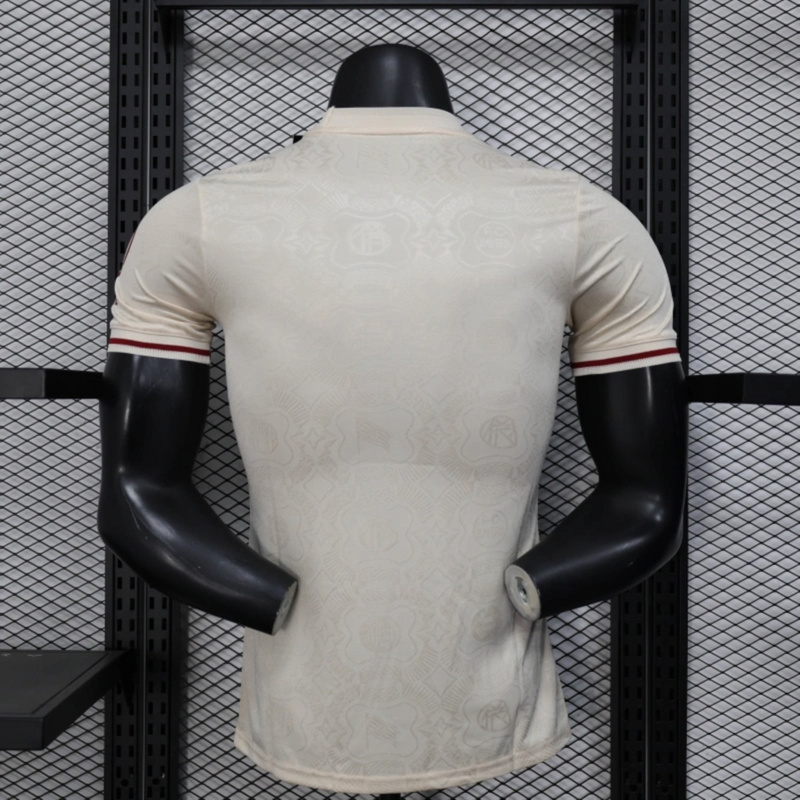 2025/26 Bayern Munich 125th Anniversary Edition Beige jersey Player Version