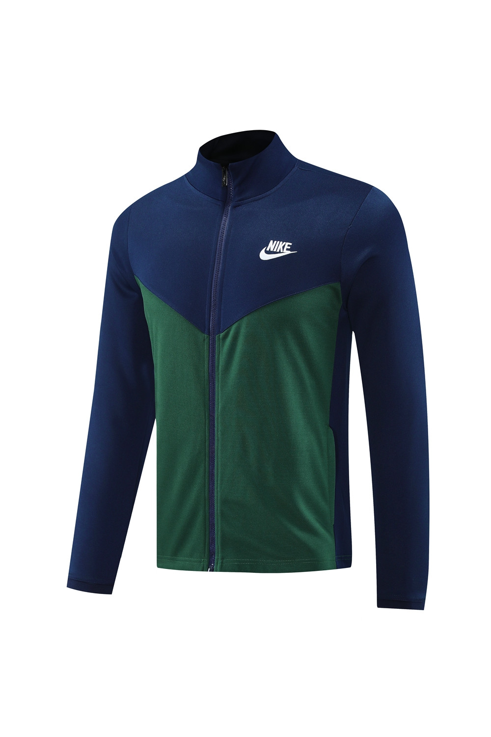2024 Nike Blue Green Jacket Training Suit Set Football Team Shirt Sports Fashion