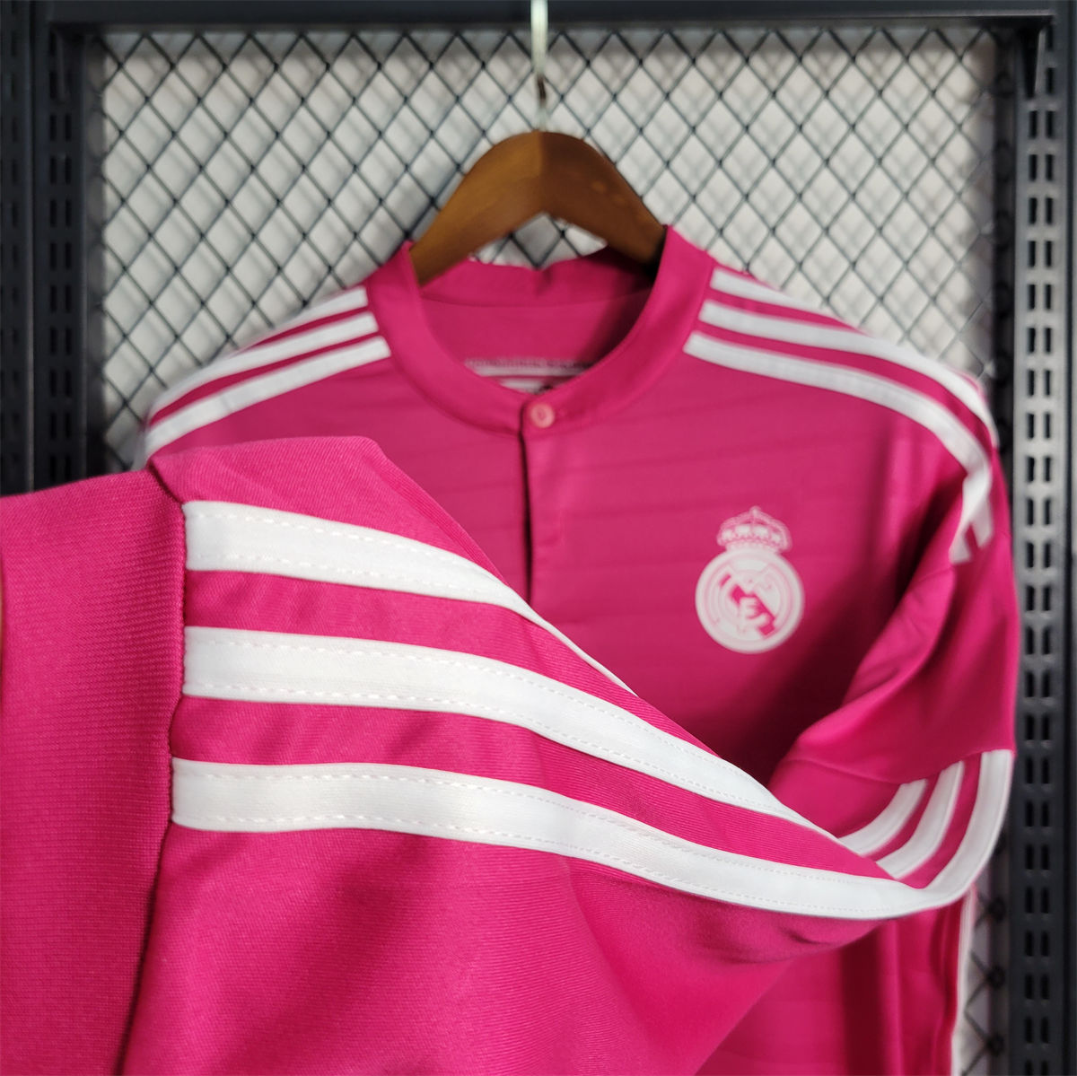 Retro Real Madrid 14/15 Long Sleeve away jersey Fan Version