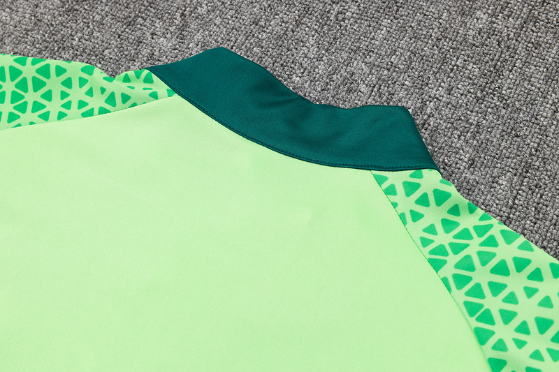 24/25 Palmeiras Green Long-sleeved half-pull training kit Football team kit
