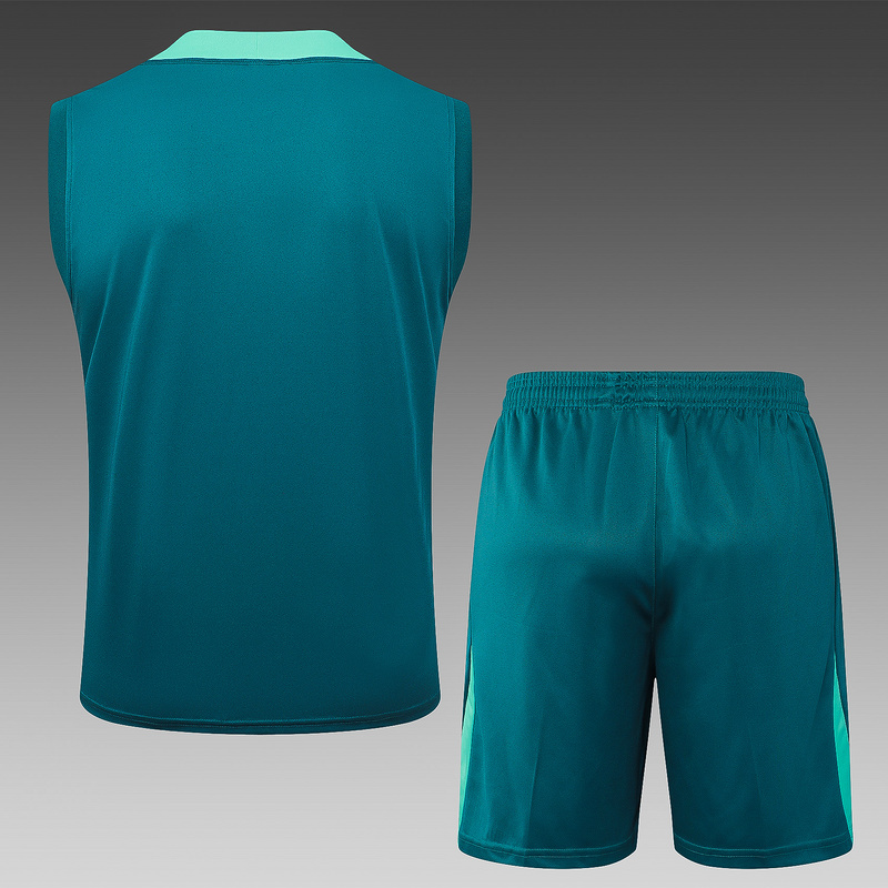 24/25 Portugal Green Training Set Shirt and Shorts