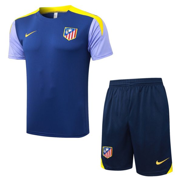 2026 Atletico Madrid Cyan Training Set Shirt and Shorts
