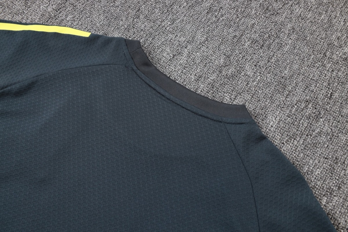 2026 Real Madrid Charcoal gray Training Set Shirt andShorts
