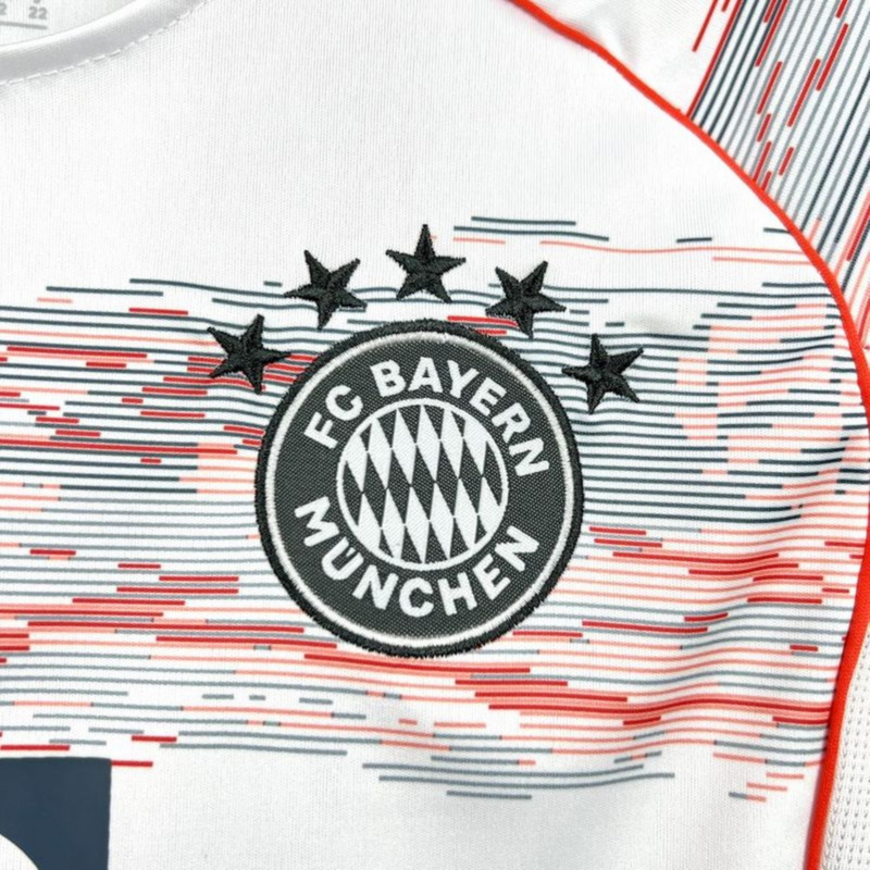 2025/26 Bayern Munich Away jersey kids Kits size: 16-28
