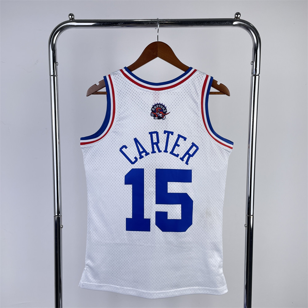 NBA Retro 2003 All-Star White Jersey CARTER#15 S-XXL
