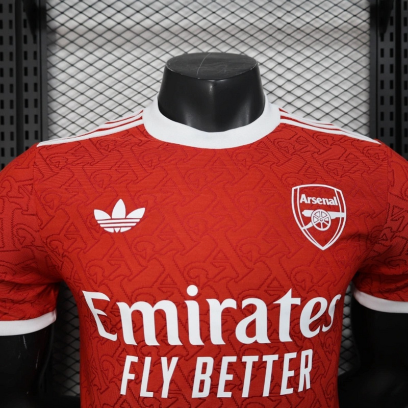 2025/26 Arsenal Training Red jersey Player Version