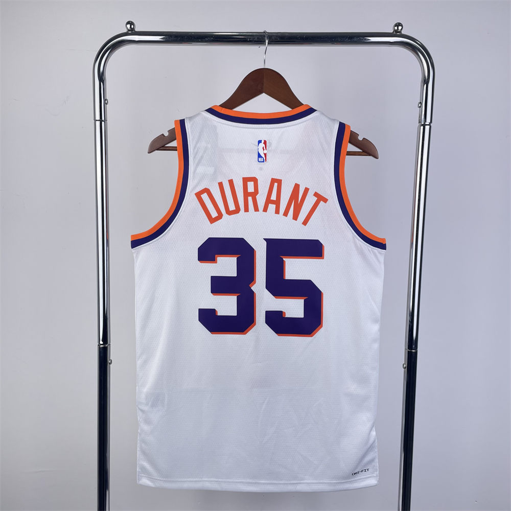 NBA Phoenix Suns 2024 DURANT#35 White Jersey S-XXL