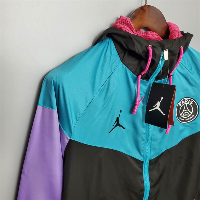 20/21 Windbreaker PSG Black Blue Purple Sport Unifom jersey Sport Unifom
