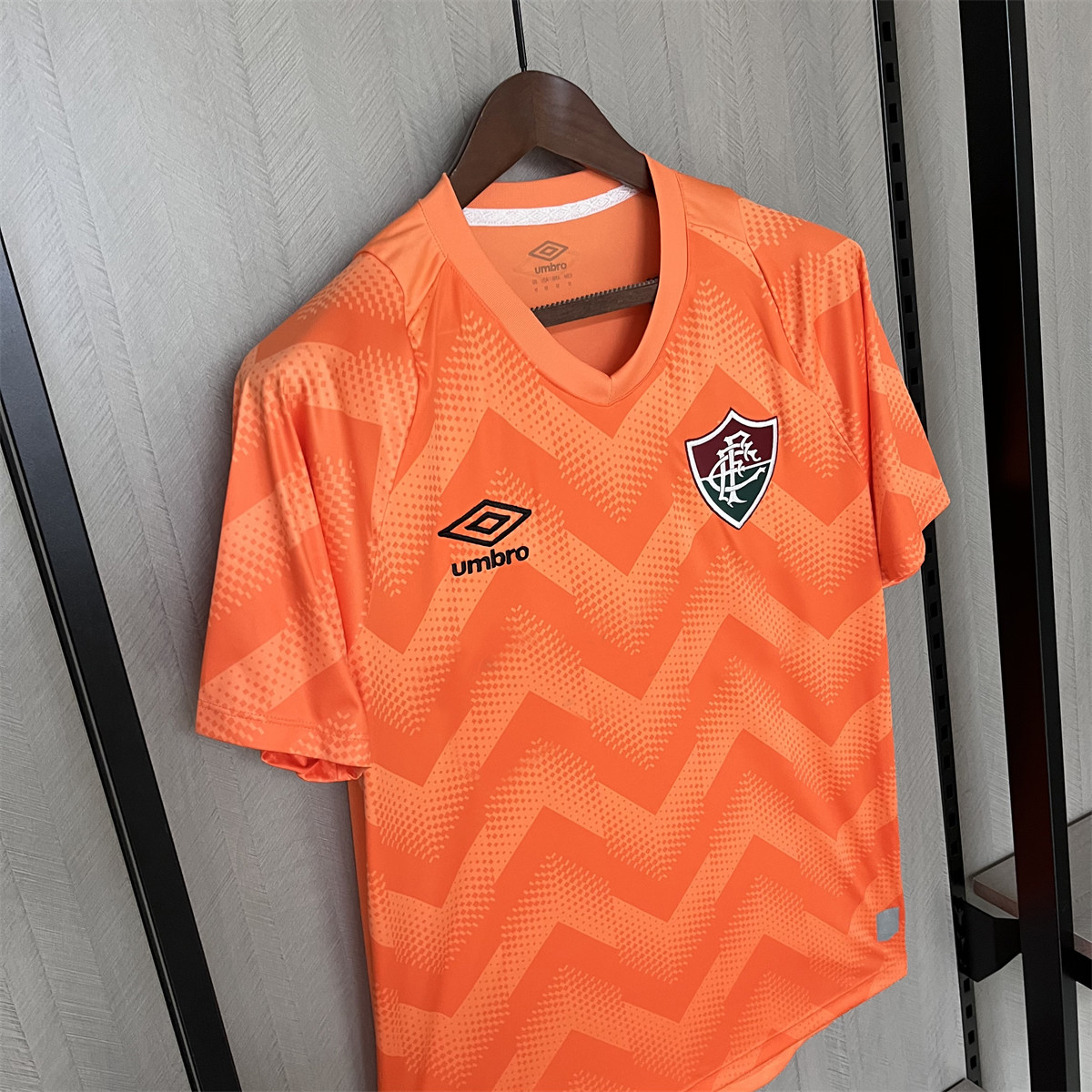 2024/25 Fluminense Goalkeeper Orange jersey Fan Version