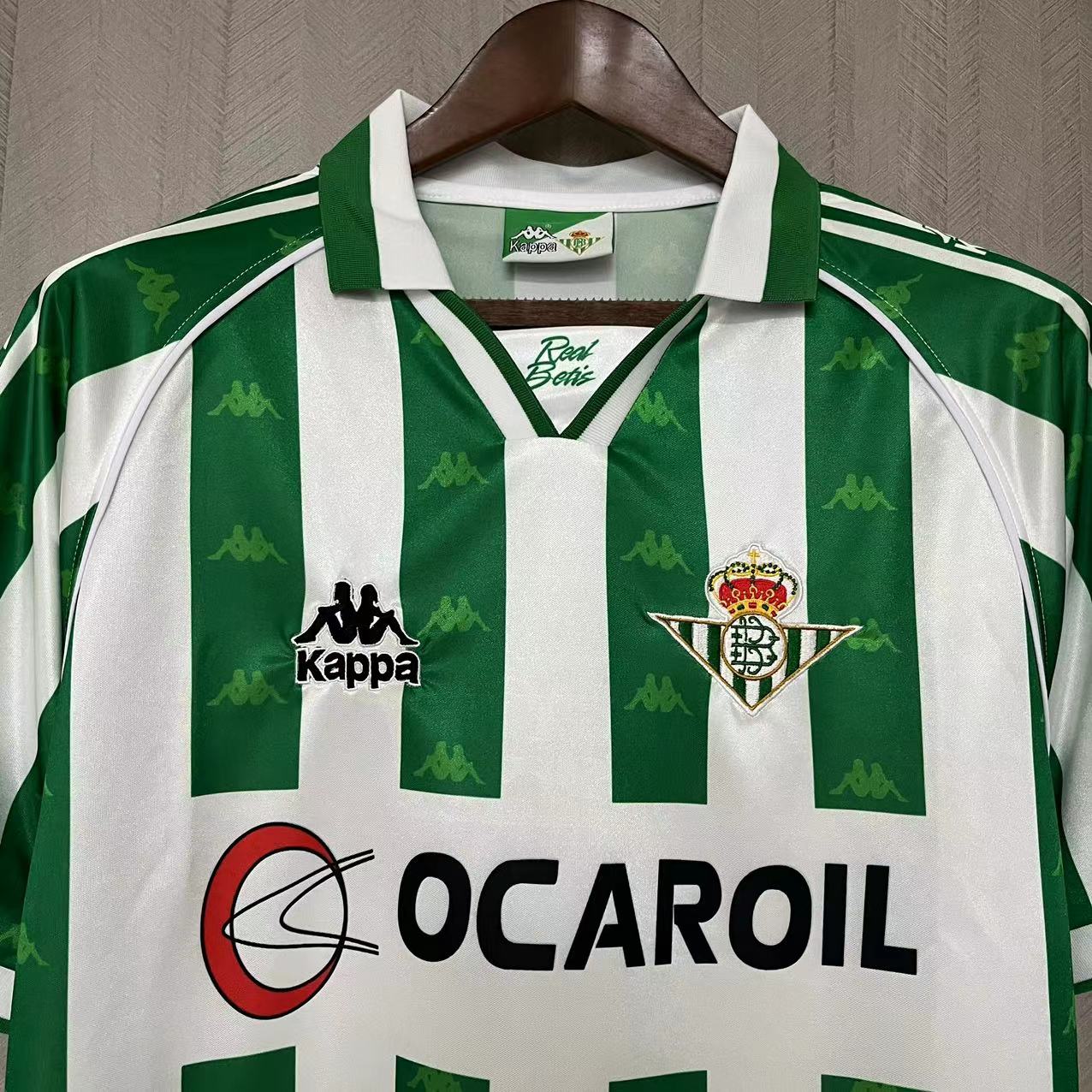 Retro Real Betis 95/96 Home jersey Fan Version