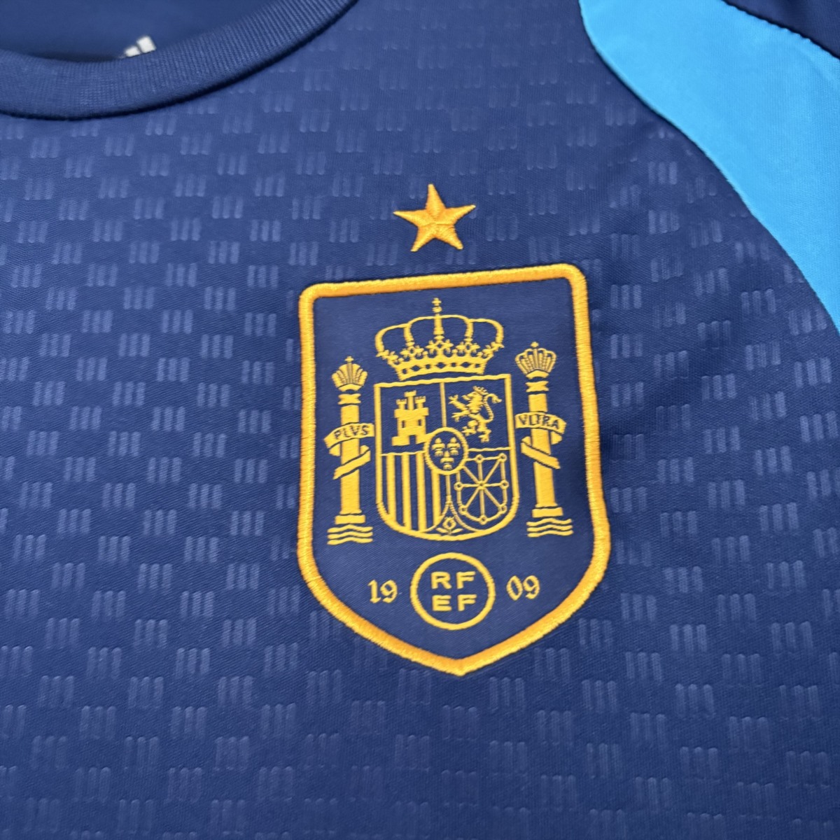 2026 Spain Training Royal Blue Jersey Fan Version
