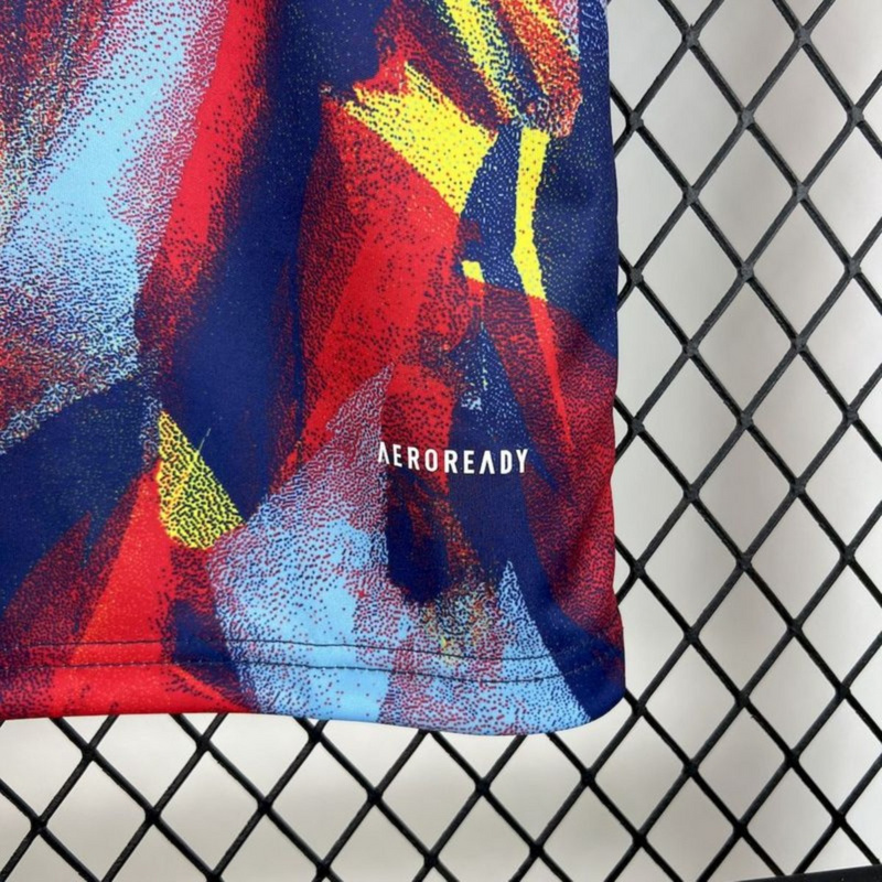 2025/26 Arsenal Colorful pre-match training Jersey Fan Version