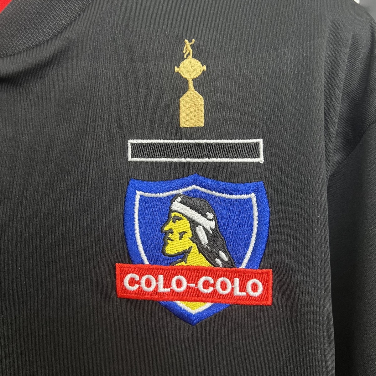 Retro Colo Colo 2013 Away Black jersey Fan Version