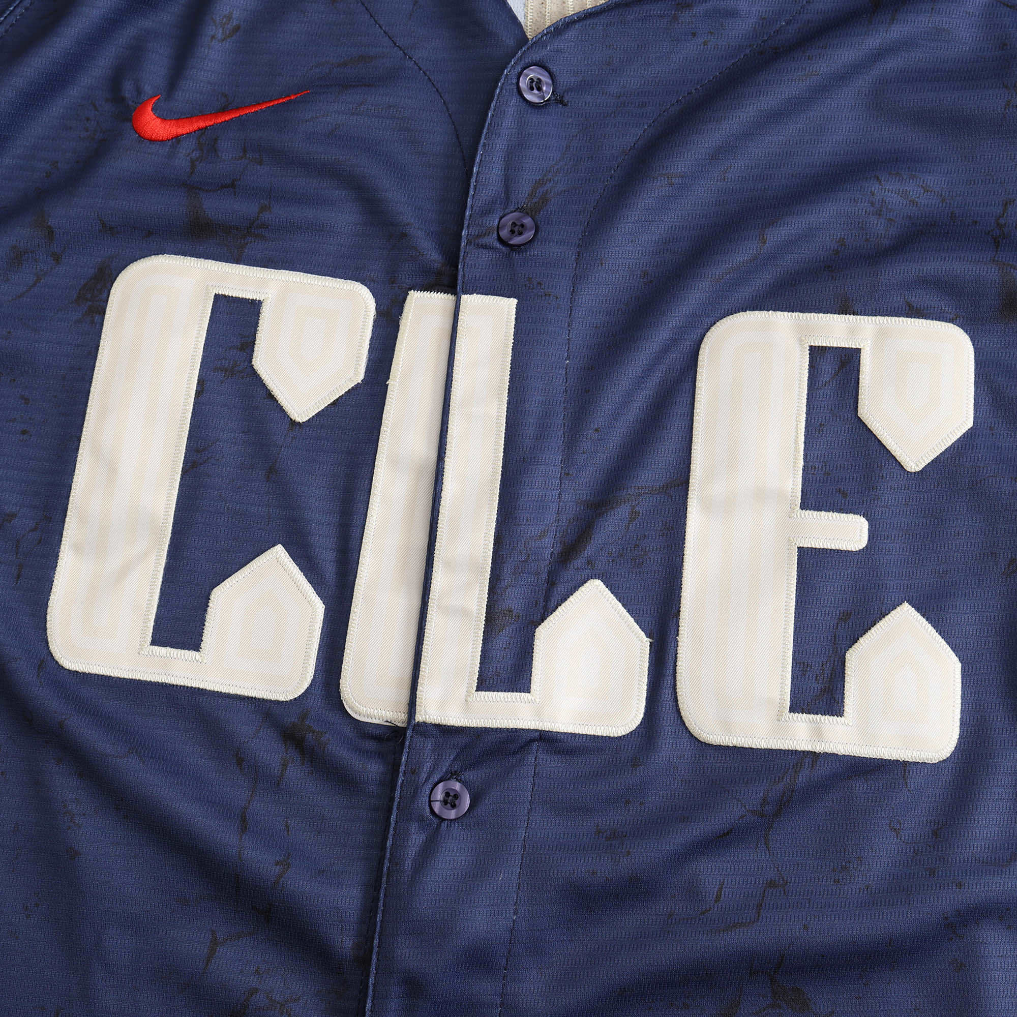 MLB Cleveland Guardians Navy Blue Jersey