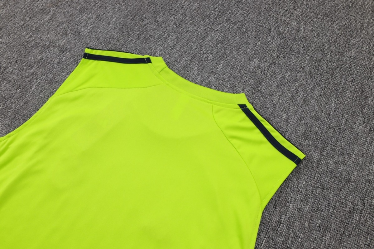 2026 Real Madrid Grass Green Training Set Shirt and Shorts