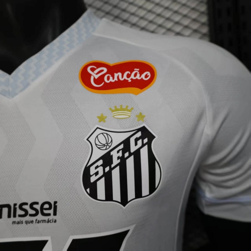 2024/25 Santos Home Jersey With Sponsors jersey Player Version