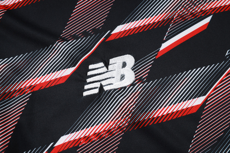 24/25 Sao Paulo Black Training Set Shirt and Shorts