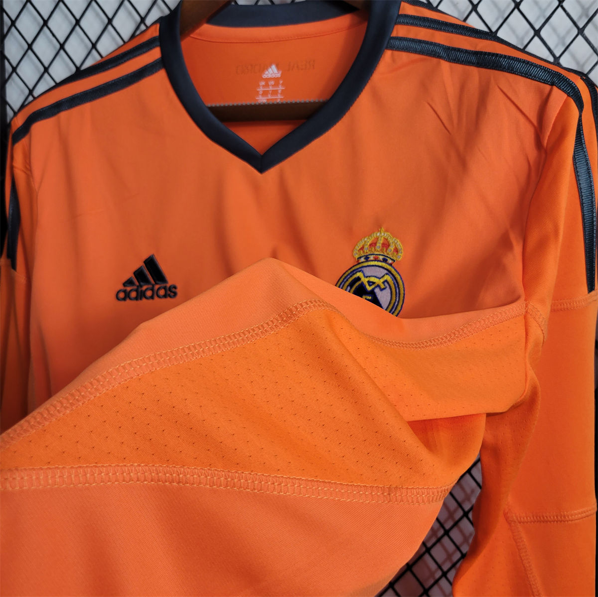 Retro Real Madrid 13/14  2 away long-sleeved jersey Fan Version