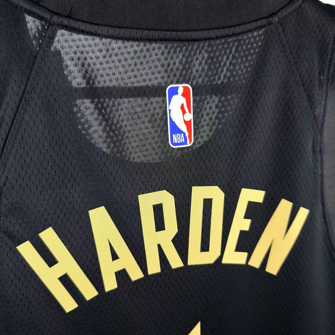 NBA Cleverland Cavaliers Round Neck Black jersey HARDEN#1