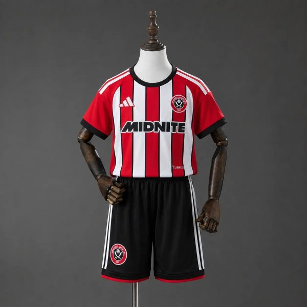 2026/27 Sheffield United Home Kids Kits