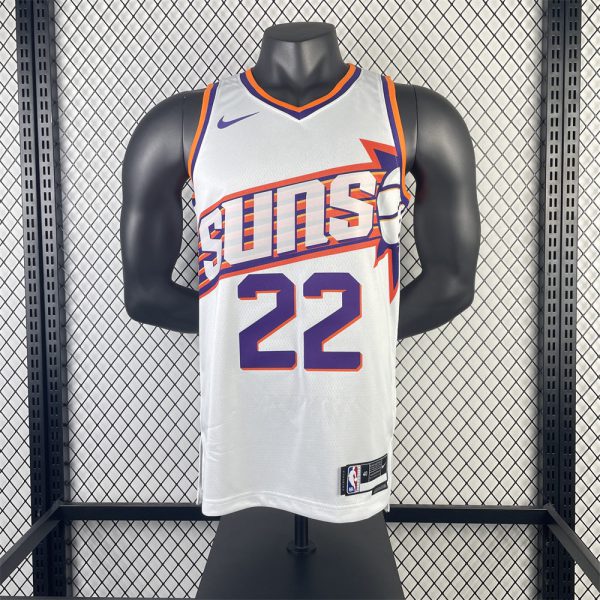 NBA Phoenix Suns 2024 AYTON#22 White Jersey S-XXL