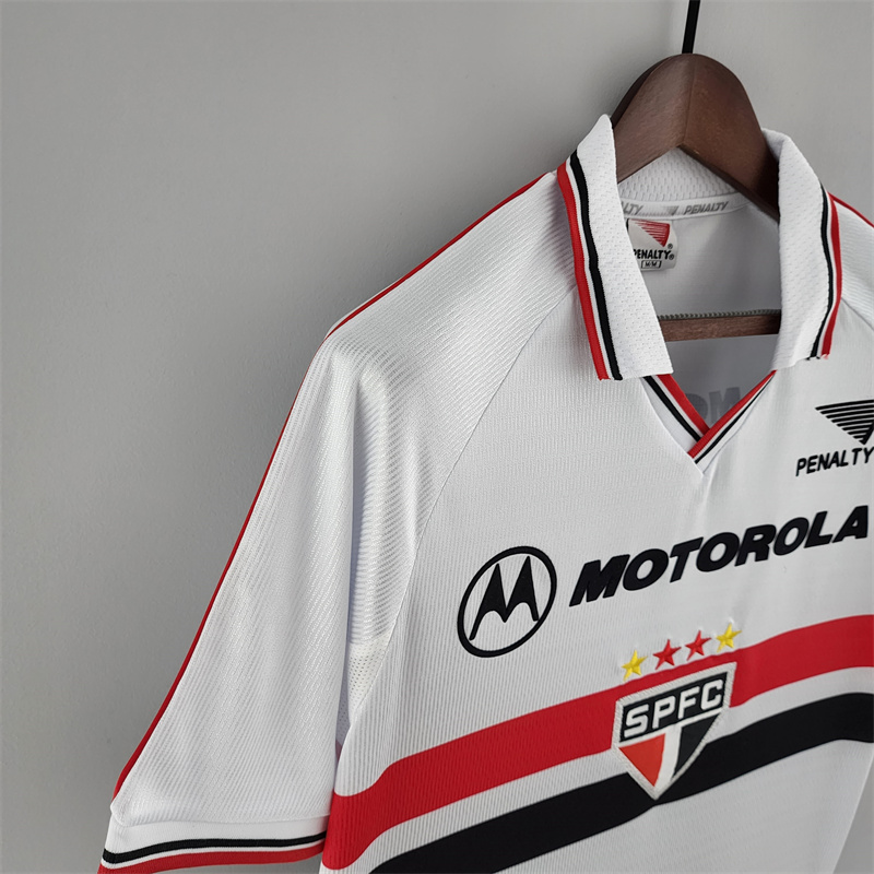 Retro 1999 sao paulo home jersey Fan Version