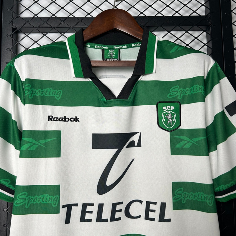 Retro Sporting Lisbon 99/00 Home jersey Fan Version