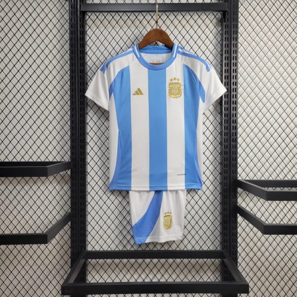 24/25 Argentina Home jersey Kid Kits Size 16-28