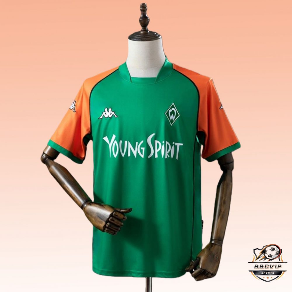 Retro Werder Bremen 03/04 Home jersey Fan Version