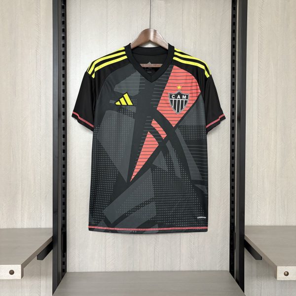 2025/26 Atletico Mineiro Goalkeeper Black jersey Fan version