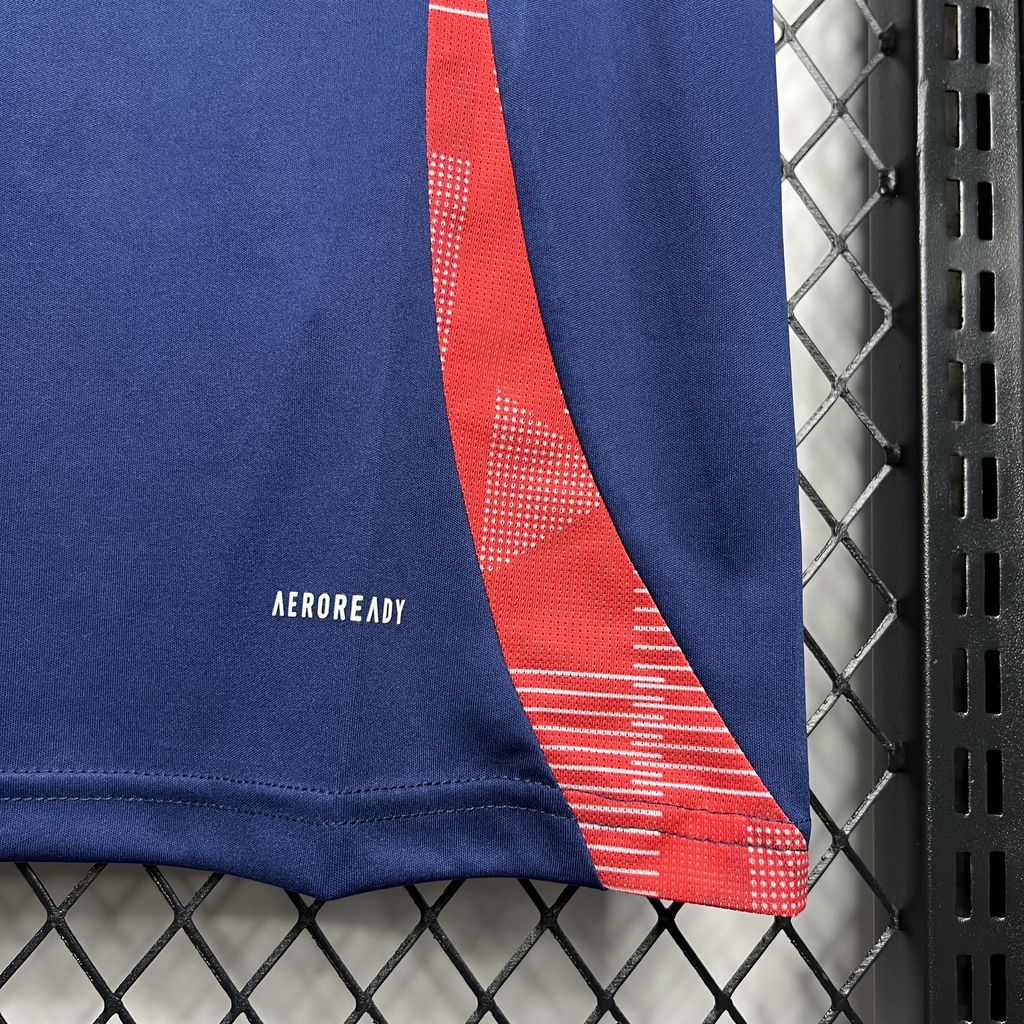 2024/25 Manchester United Dark blue Pre-match training Jersey Fan Version