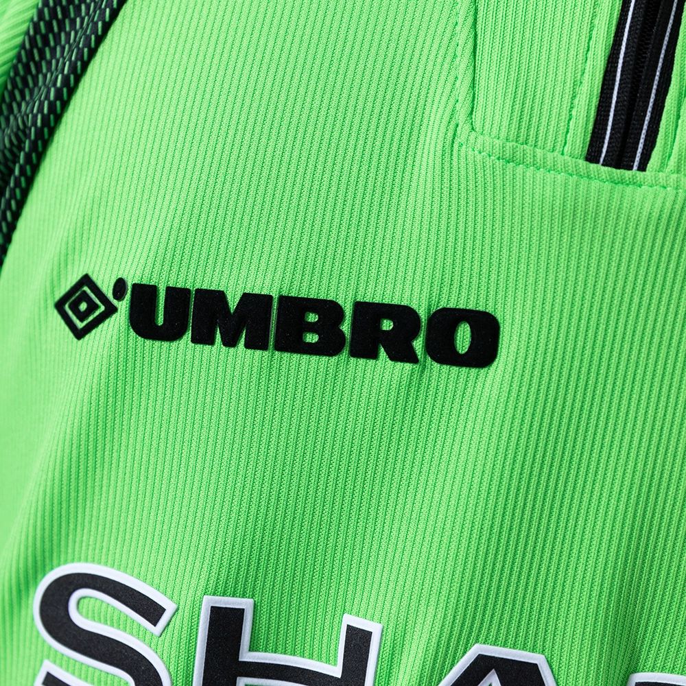 Retro Manchester United 98/99 Goalkeeper Green jersey Long Sleeve Fan Version