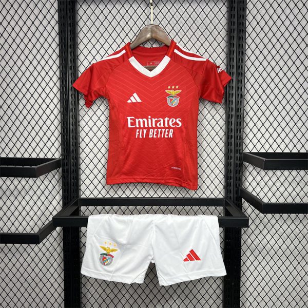 24/25 Benfica Home jersey Kid Kits Size 16-28