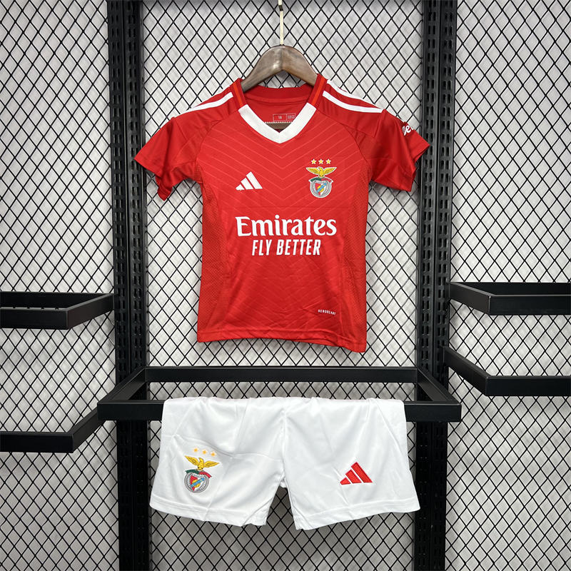 24/25 Benfica Home jersey Kid Kits Size 16-28
