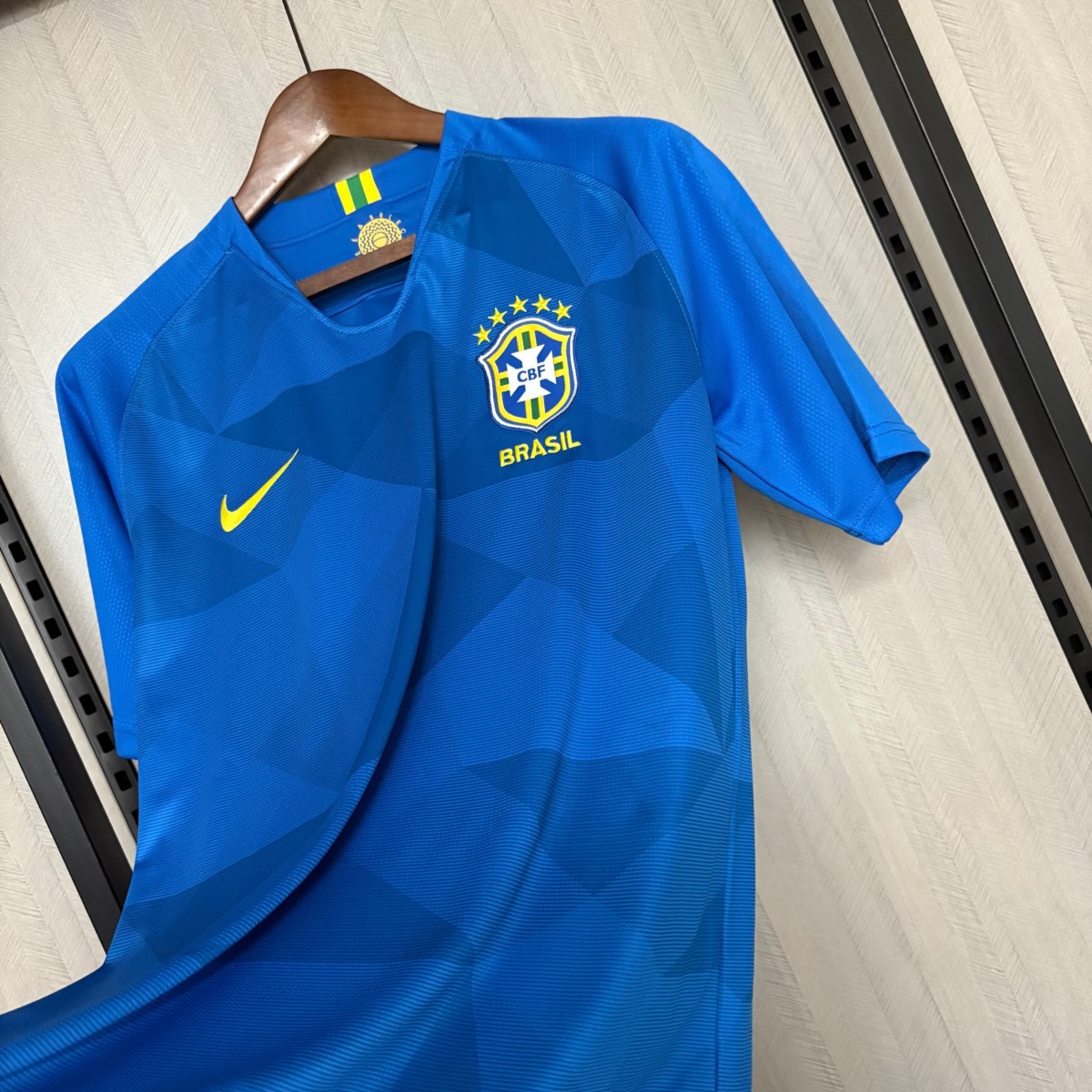 Retro Brazil 2018 away jersey Fan Version