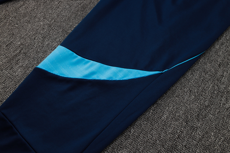 202526 Arsenal Royal blue Long-sleeved half-pull training kit Football team kit
