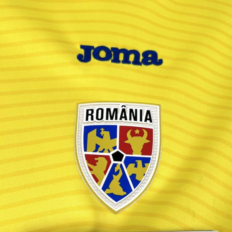2025/26 Romania Home Jersey Fan Version